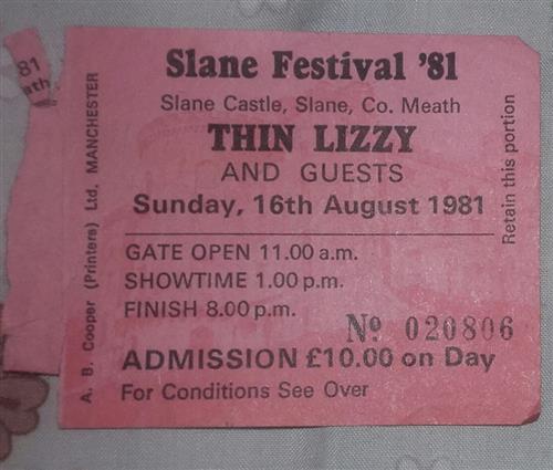  Slane Castle 1981
